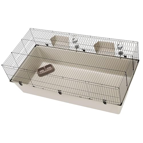 Ferplast Rabbit 160 Cage, 156.5 x 77 x 61.5 cm, Black