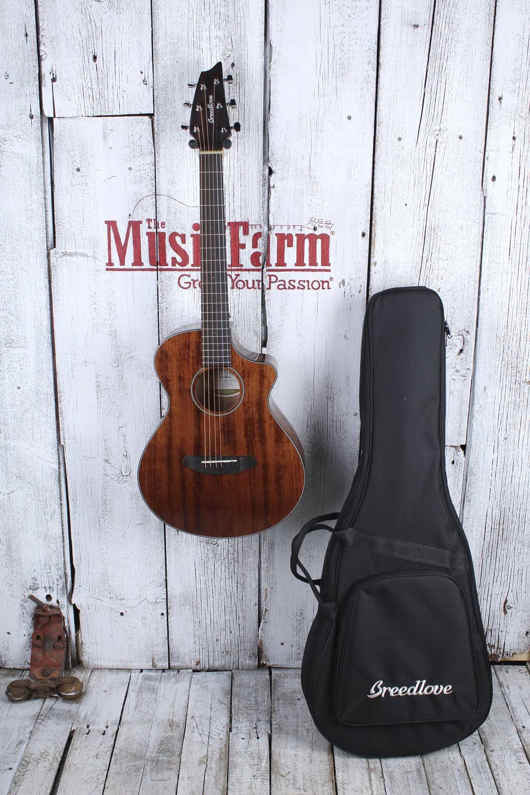 Breedlove Discovery CE Mahogany Companion Acoustic/Electric Guitar