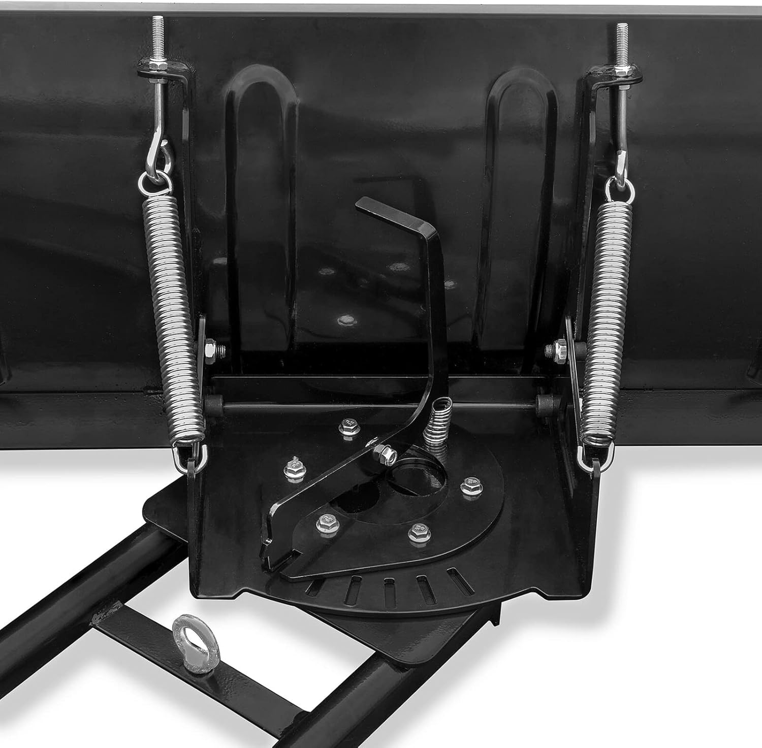 ATV Snow Plow, EBESTTECH 1PC 45 Inch Heavy Duty Universal Snow Plow Kit Adjustable for Pickup Trucks UTV ATV Arctic Cat Access Kawasaki Honda Aeon Crossland Black