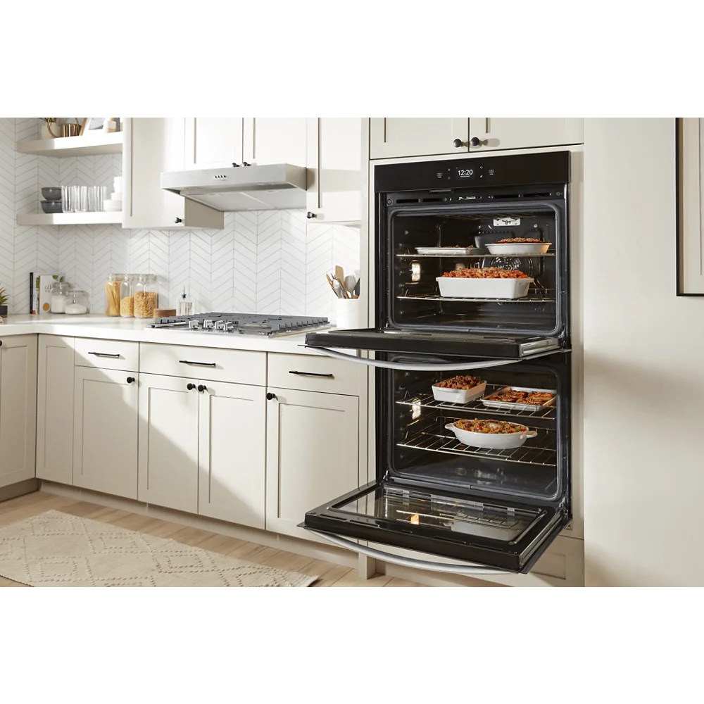 WHIRLPOOL WOED5027LZ  DOUBLE WALL ELECTRIC OVEN White