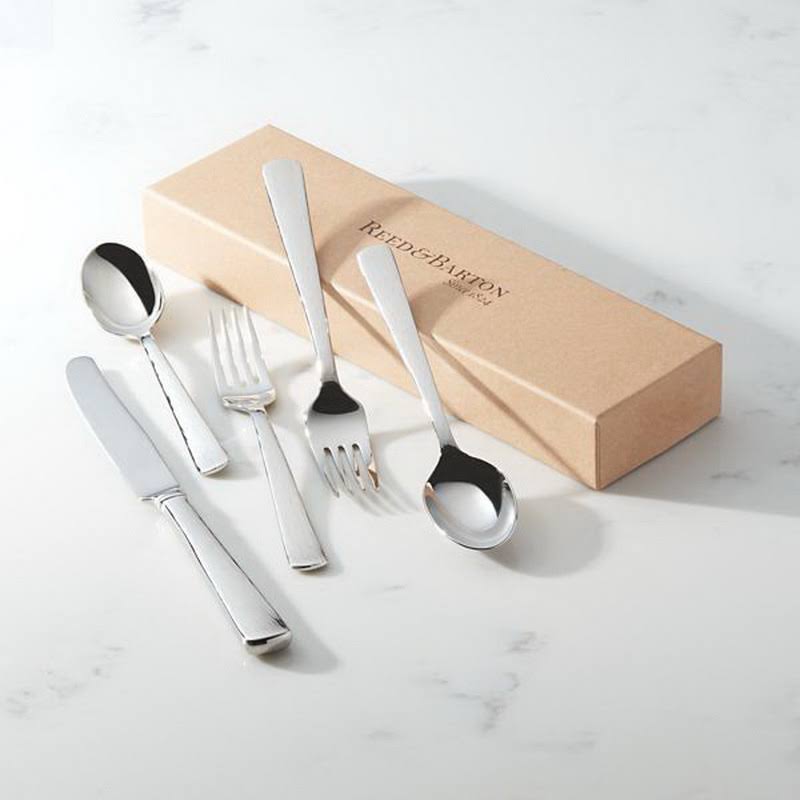 Reed u0026 Barton Silver Echo 5-Piece Place Setting