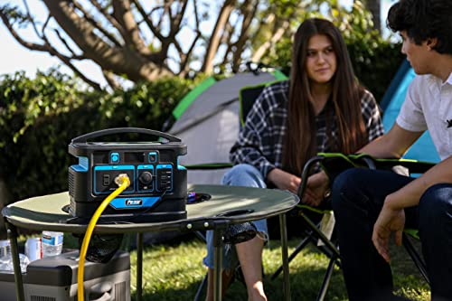 Pulsar Portable Power Station PPS1000, 888Wh Lithium Battery Backup, 1000W Pure Since Wave AC Outlets, USB C, Solar Generator Power Supply for Outdoor Camping Travel Hunting Fishing Emergency