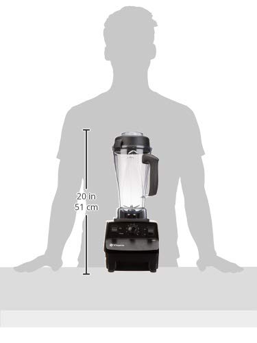 Vitamix 5200 Professional Grade Blender for Smoothies, Food Grinder and Emulsifier, 64oz Pitcher, Black
