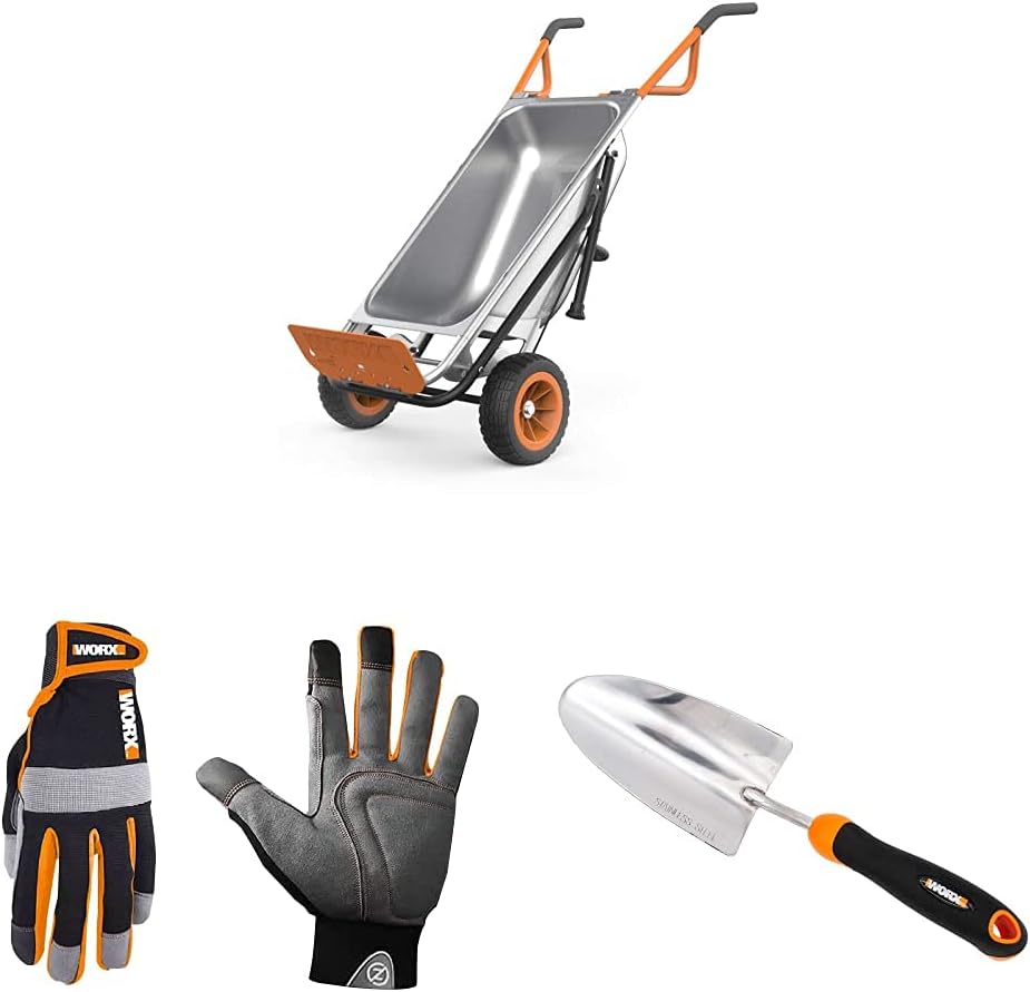 WORX WG050 Aerocart 8-in-1 Yard Cart / Wheelbarrow / Dolly