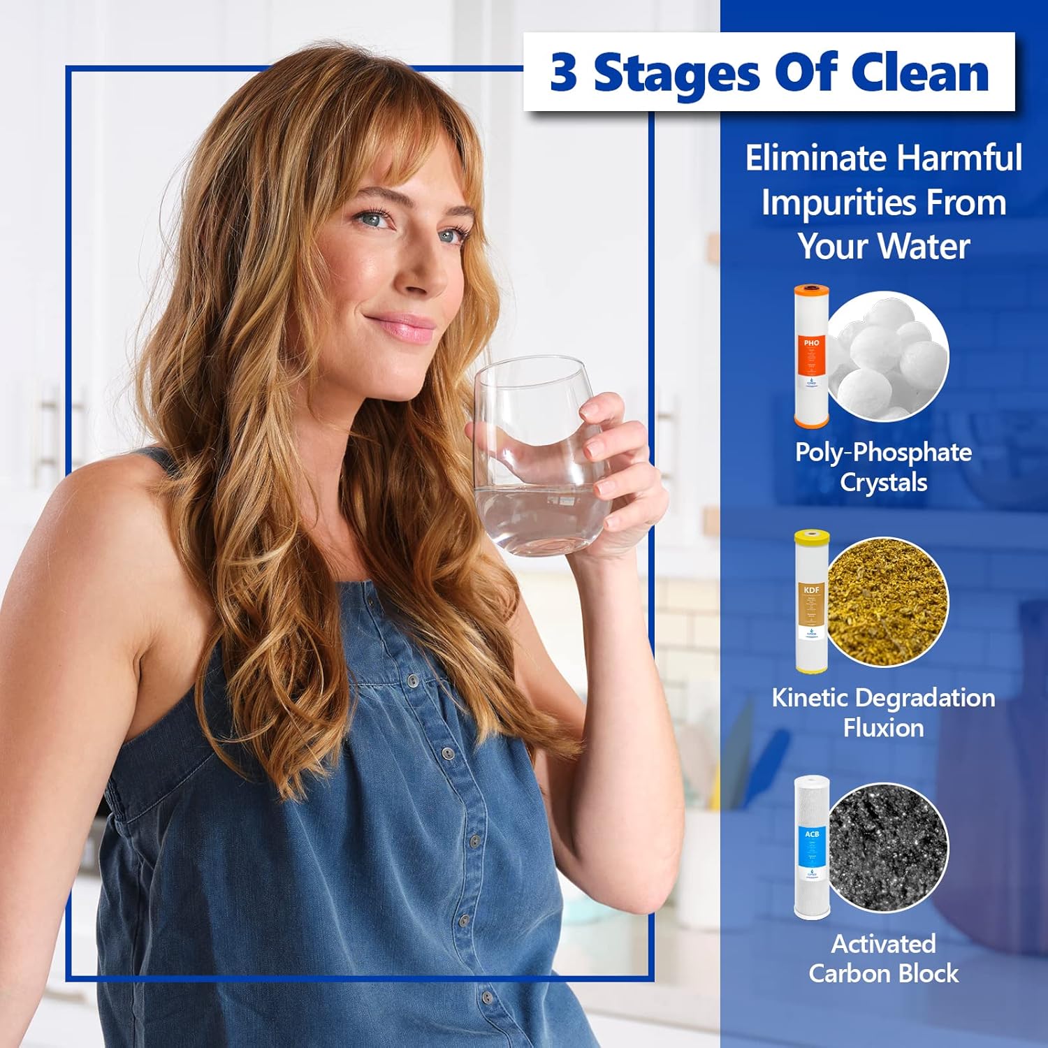 Express Water Ultimate Protection Whole House Water Filter System + iSpring WSP50ARB Spin Down Sediment Water Filter