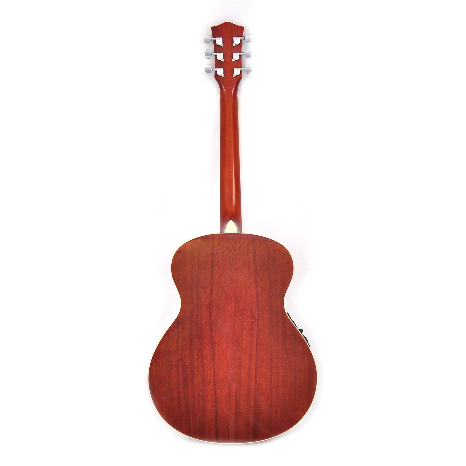 Pyle Pga48br - 6-String Acoustic Resonator Guitar, Full Scale Resophonic, Accessory Kit Included