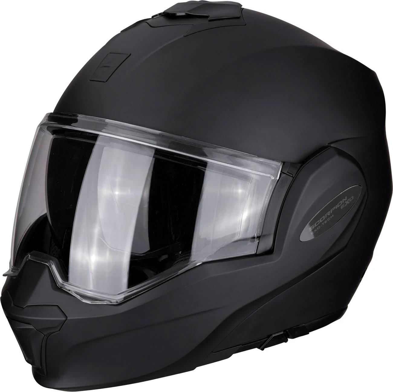 Scorpion Exo-Tech Solid, Modular Helmet - Matt-Black - S