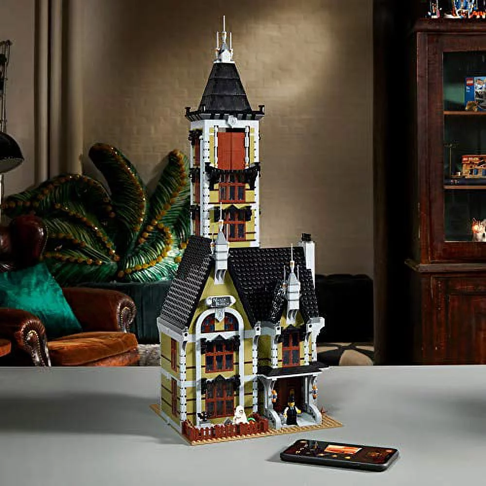 LEGO Haunted House (10273) Building Kit; A Displayable Model Haunted House and a Creative DIY Project for Adults, New 2021 (3,231 Pieces)