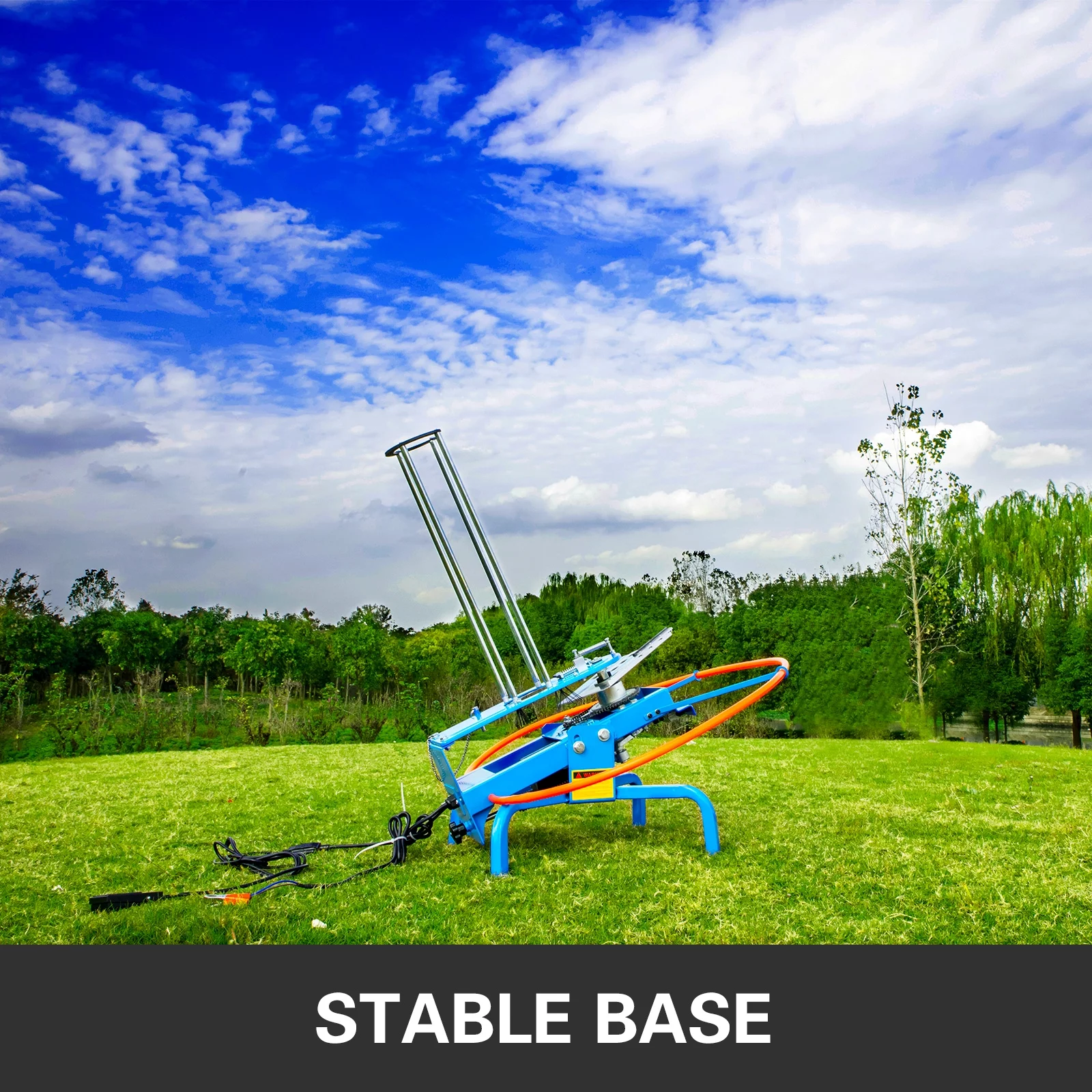 VEVOR Clay Pigeon Thrower 50 Clay Capacity Automatic Trap Machine Skeet Electronic Trap Thrower