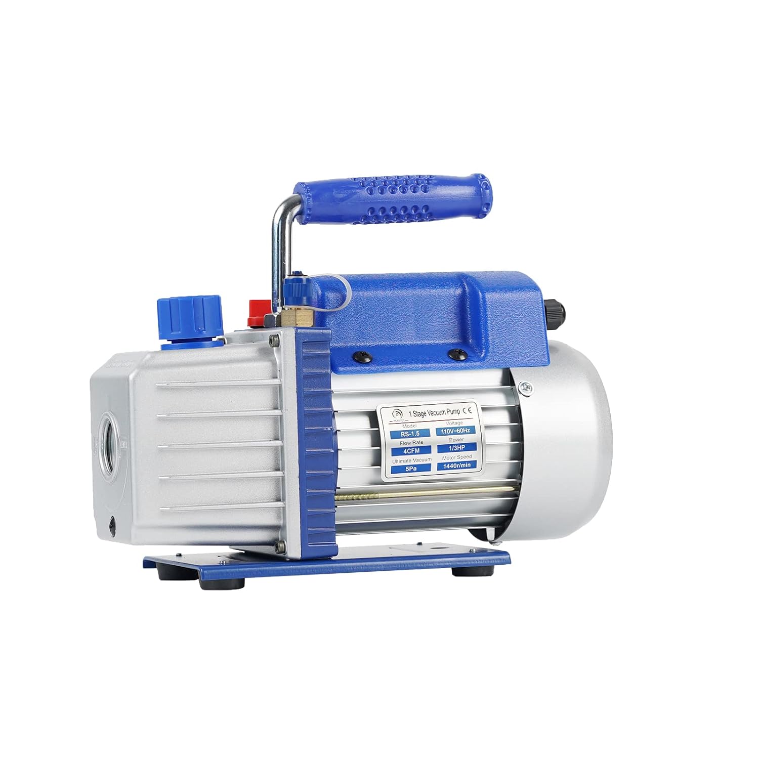 3 Gallon Vacuum Chamber with Pump, Stainless Steel Vacuum Degassing Chamber Kit, Degassing Chamber Kit with 4CFM 1/3HP Single Stage Vacuum Pump & Oil Not for Wood Stabilizing