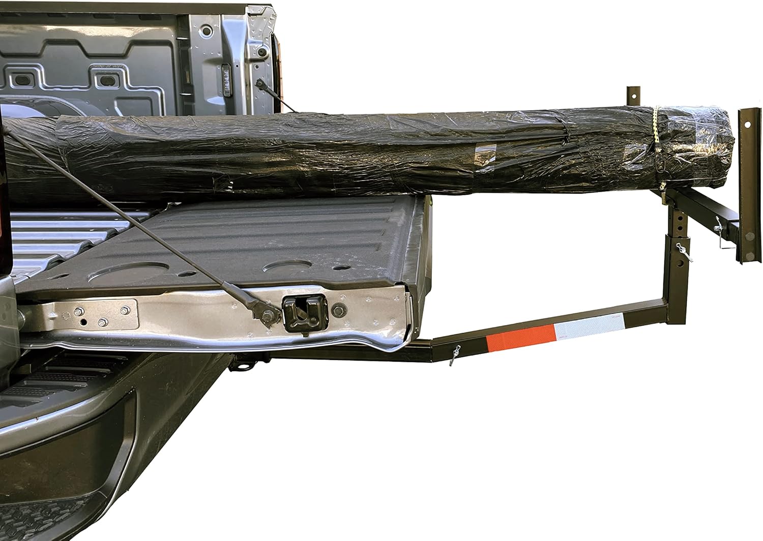 MaxxHaul 70231 Hitch Mount Pick Up Truck Bed Extender For Ladder, Rack, Canoe, Kayak, Long Pipes and Lumber) , Black , 37 x 19 x 3 inches Pack of 2