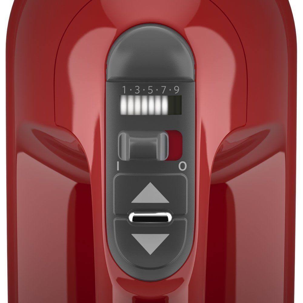 KitchenAid 9 Speed Hand Mixer - Empire Red