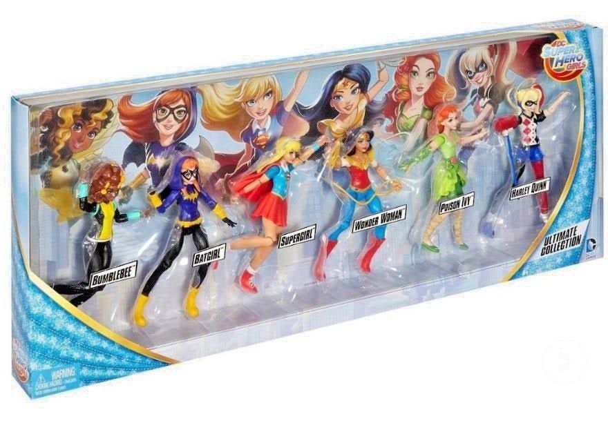DC Comics Super Hero Girls Ultimate Collection 6 Action Figure 6-Pack