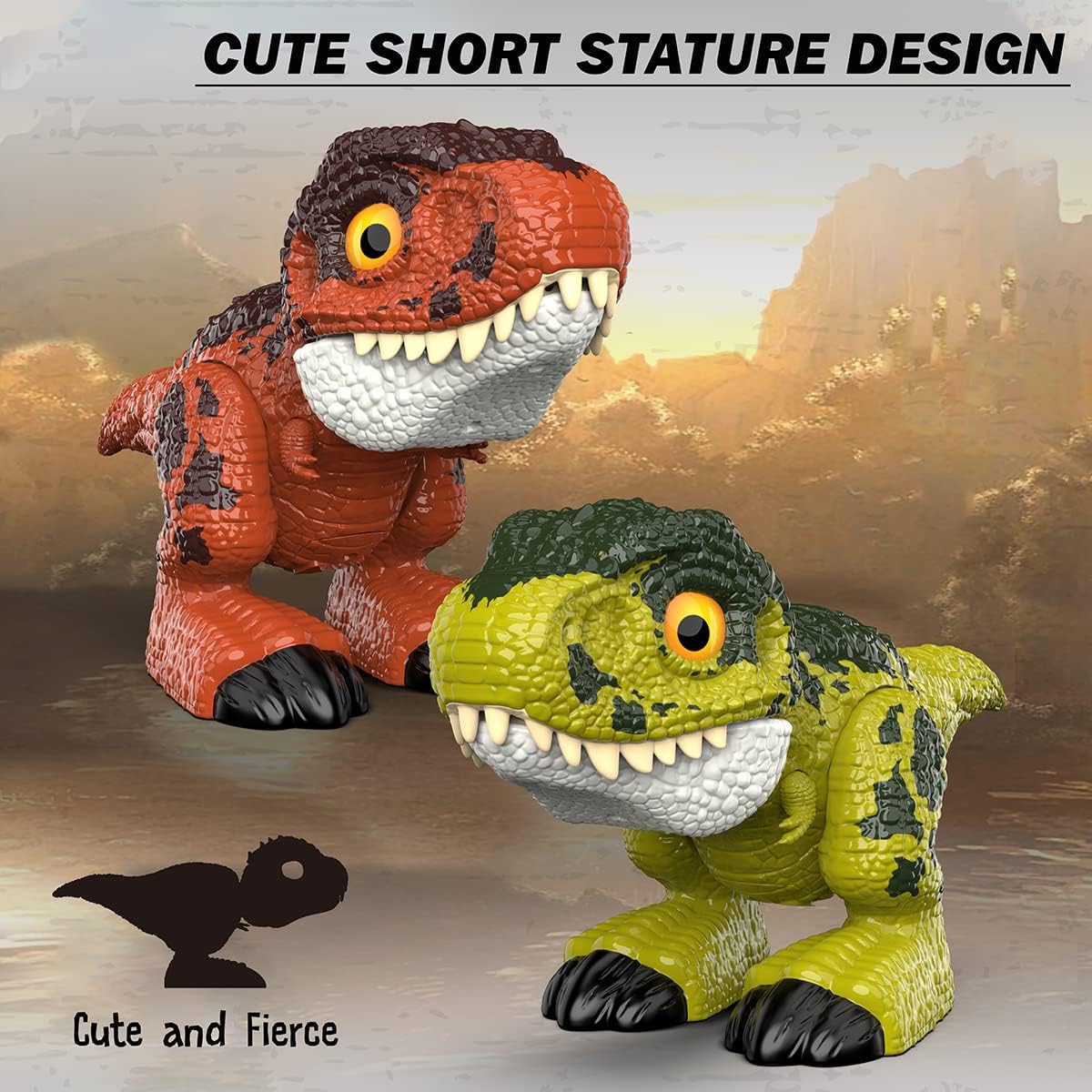 Dinosaur Toys, Interactive Dinosaur, Carnotaurus Dinosaur with Movable Joints and Sounds Effects, Electronic Dinosaur for Kids 3 4 5 6 7 8+ Years, Birthday Toys Gift for Boys Girls Kids