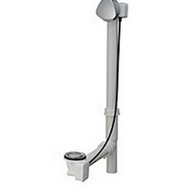 Duravit 791212000001000 Cable-Driven Waste and Overflow Drain, White