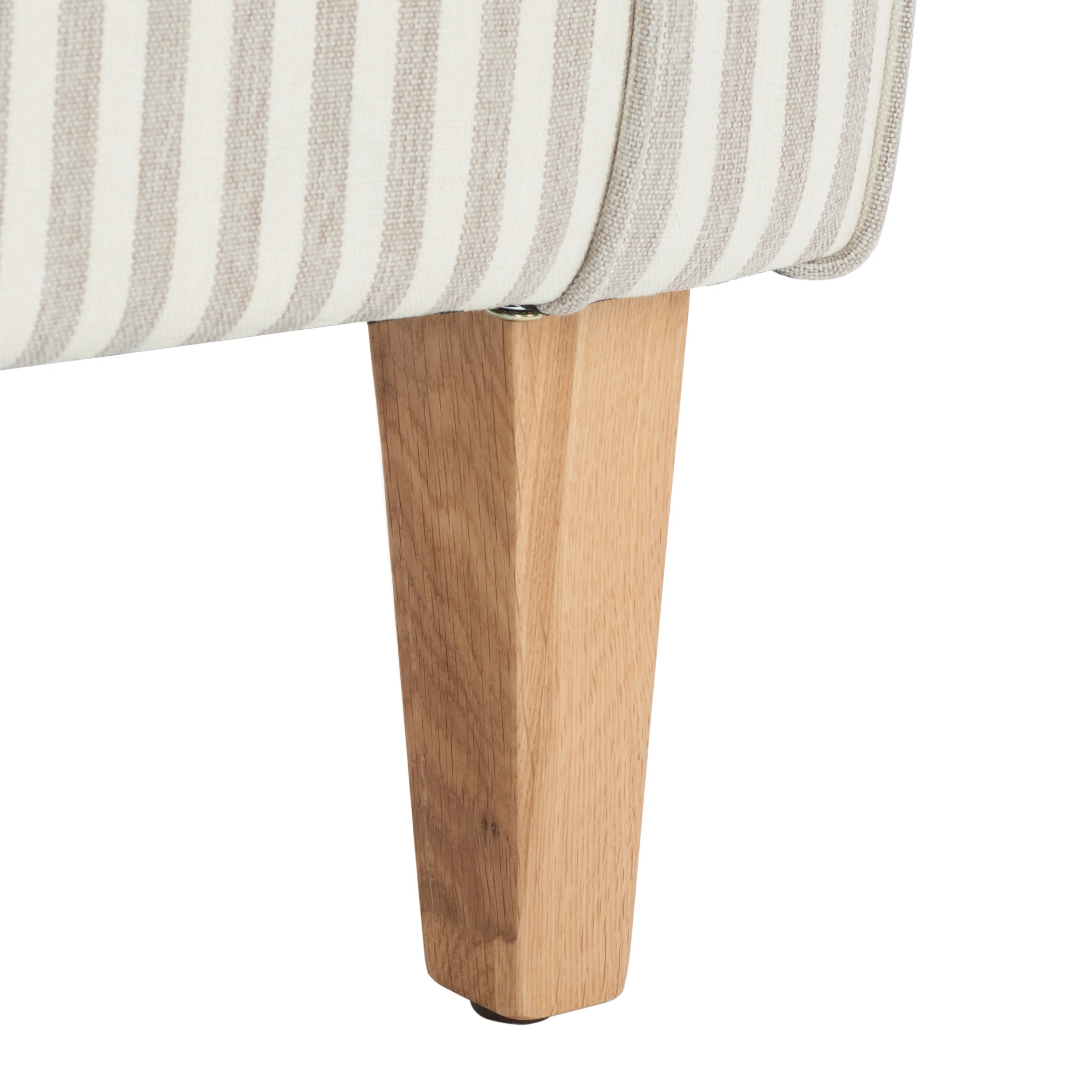 SAFAVIEH Hazina Modern Style Club Chairs, Beige Stripe (30 in. W x 32.8 in. D x 35.4 in. H)