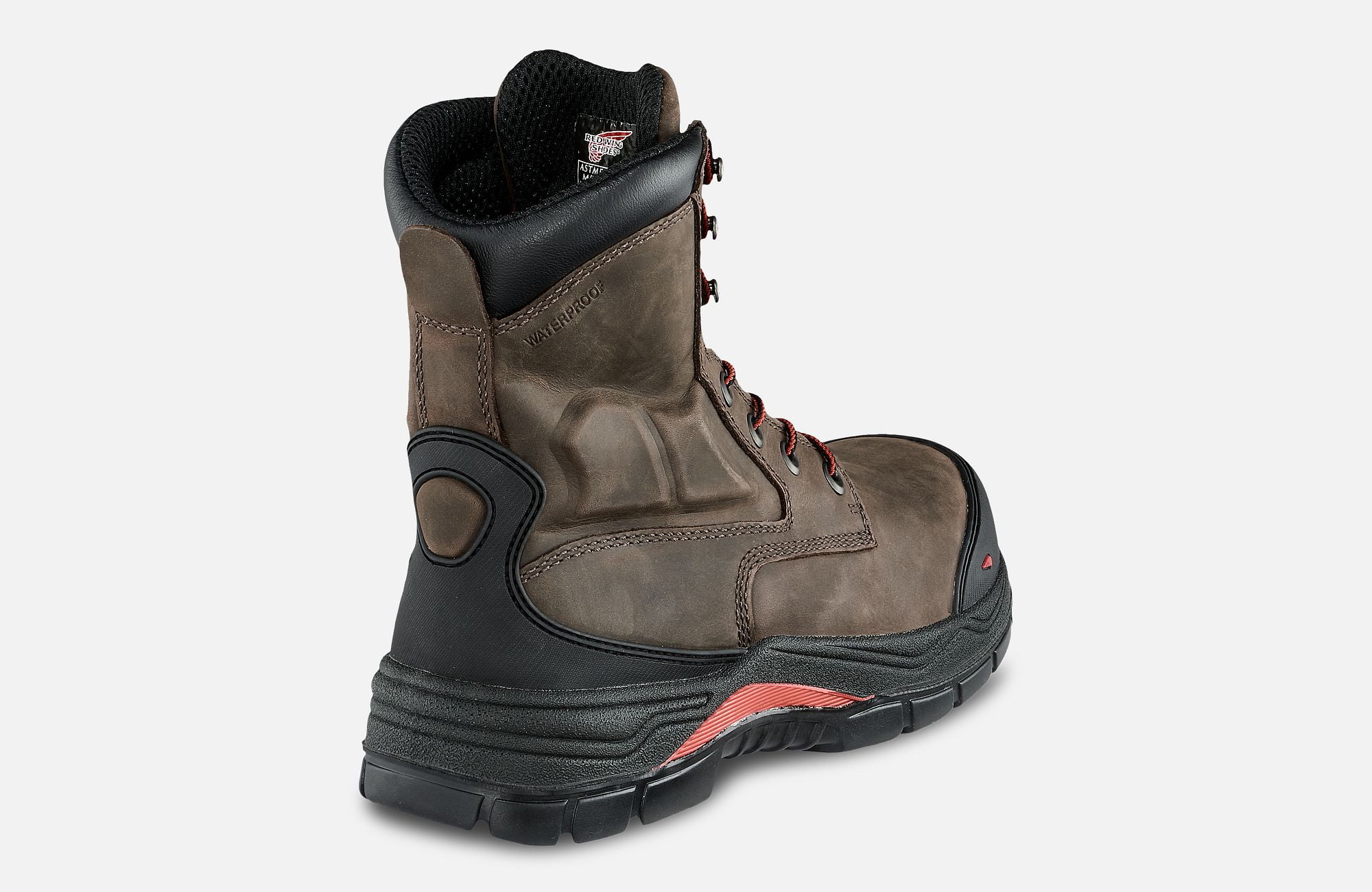 Red Wing King Toe Men's Waterproof Safety Boot - Style 3516 Size 8.5D