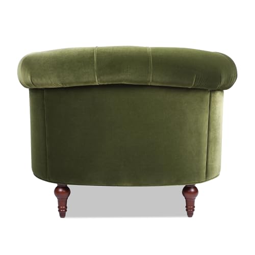 Jennifer Taylor Home La Rosa Victorian Tufted Upholstered Accent Chair, Lavender Velvet