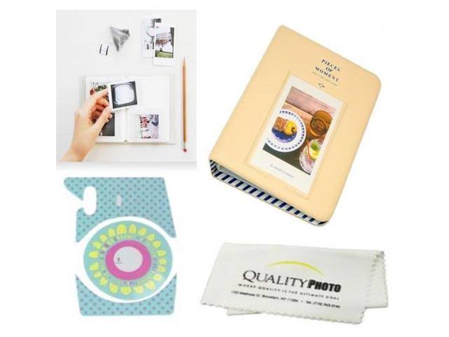 Fujifilm Instax Mini 9 Instant Camera Flamingo Pink W Film and Accessories - Polaroid Camera Kit