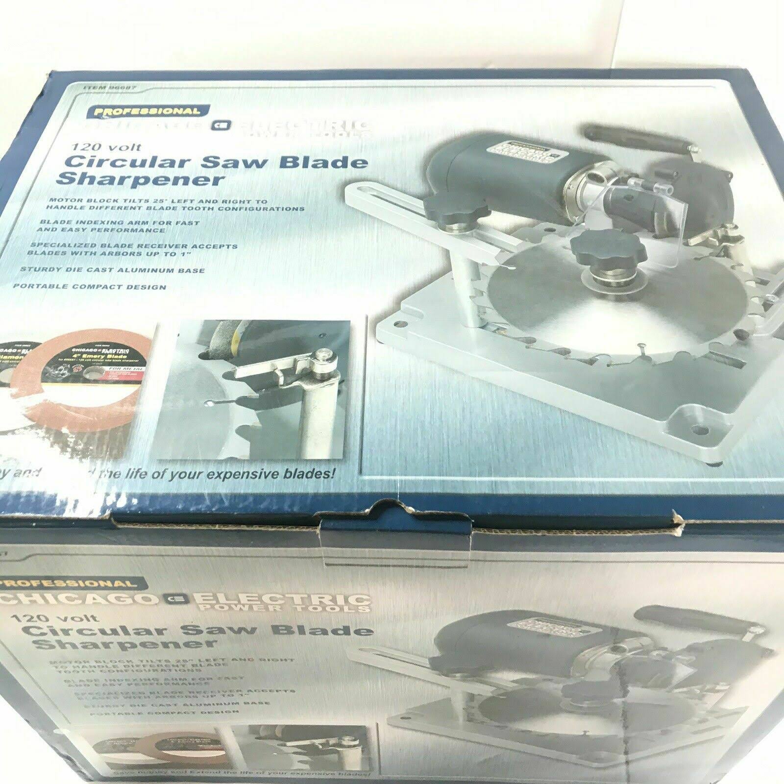 Chicago Electric 120 Volt Circular Saw Blade Sharpener