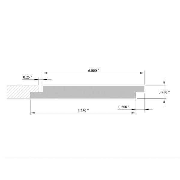Swaner Hardwood 1 in. x 6 in. x 8 ft. Poplar Shiplap Board - Shop Hardware Tools Online Store