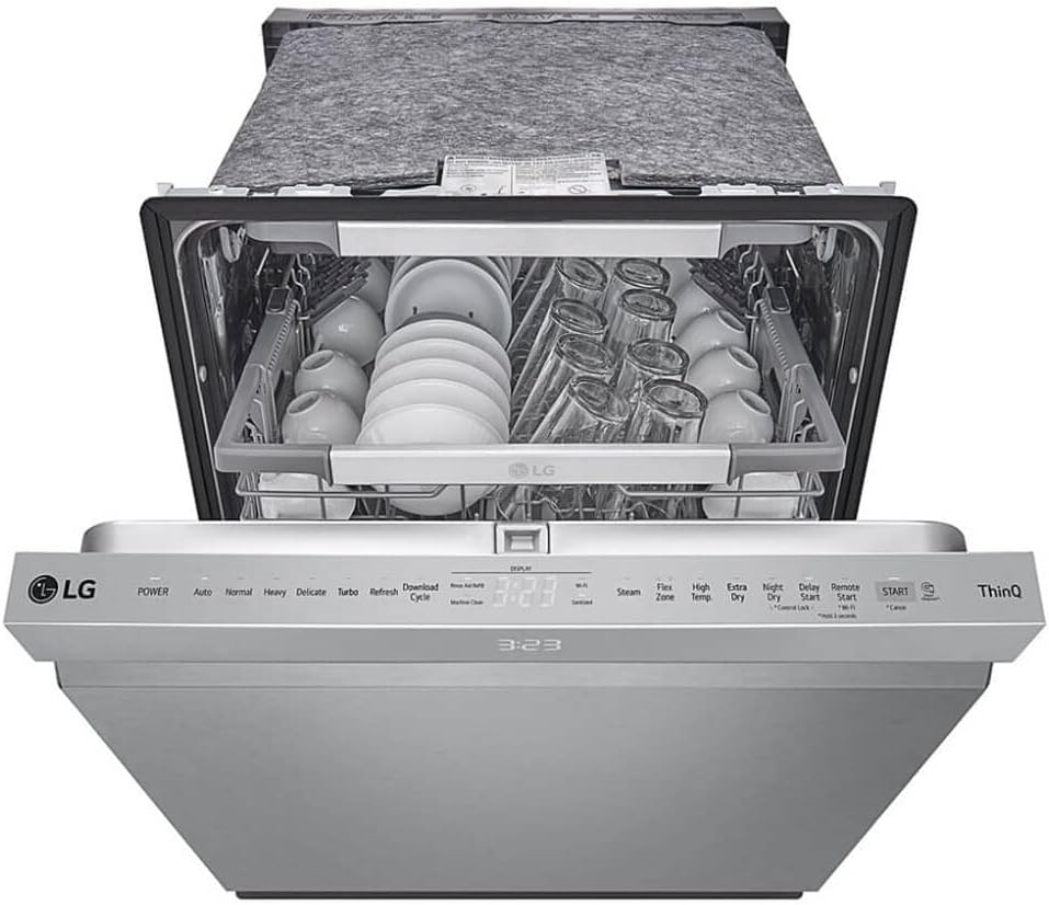 LG LDPS6762S 44 dBA Stainless Steel Top Control Smart Dishwasher