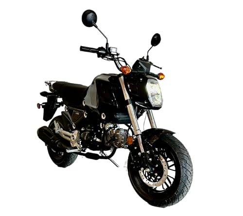 Vader Pro 125cc Motorcycle, Gen 3 X21RS Venom, Gas-Powered Street Bike for Adults, BD125-7 Mid-Size Motorcycle, 120/70-12 Tires, New TFT Digital Speedometer, New LED Headlight, Smooth Delivery Moto
