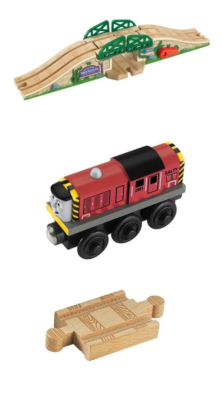 Thomas u0026 Friends Wooden Railway Drawbridge With Salty