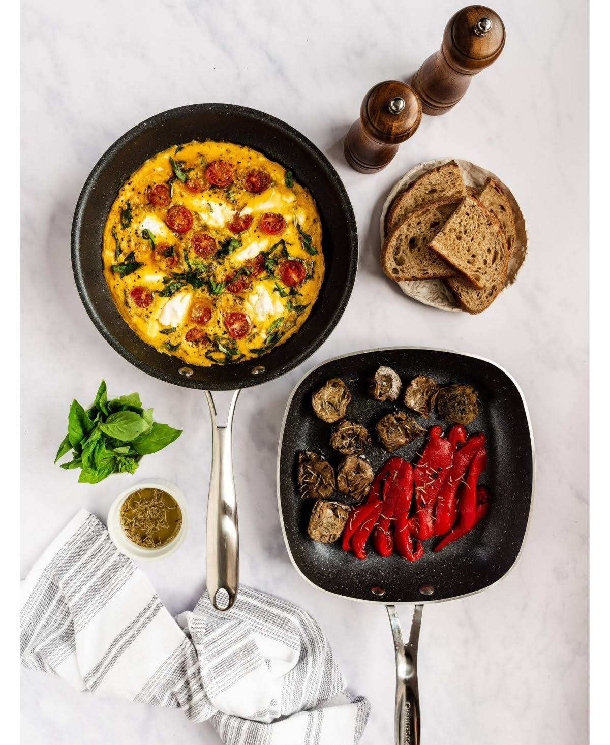 Granite Stone 20 Piece Nonstick Cookware and Bakeware Set