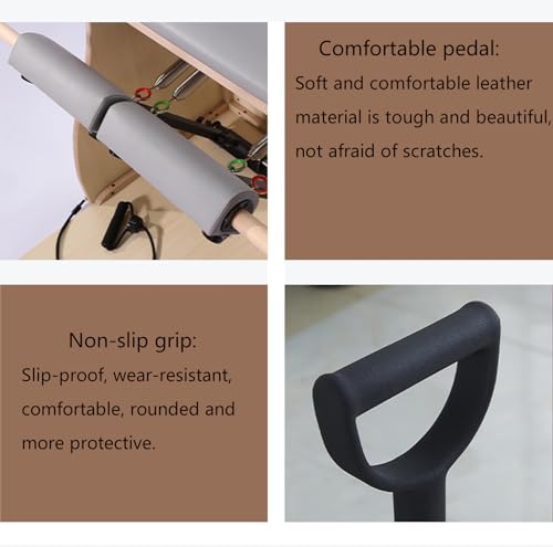 Pilates Chair, Pilates Reformer Machine,Split-Pedal Stability Combo Chair with Handles,Pilates Equipment for Home and Studio Use