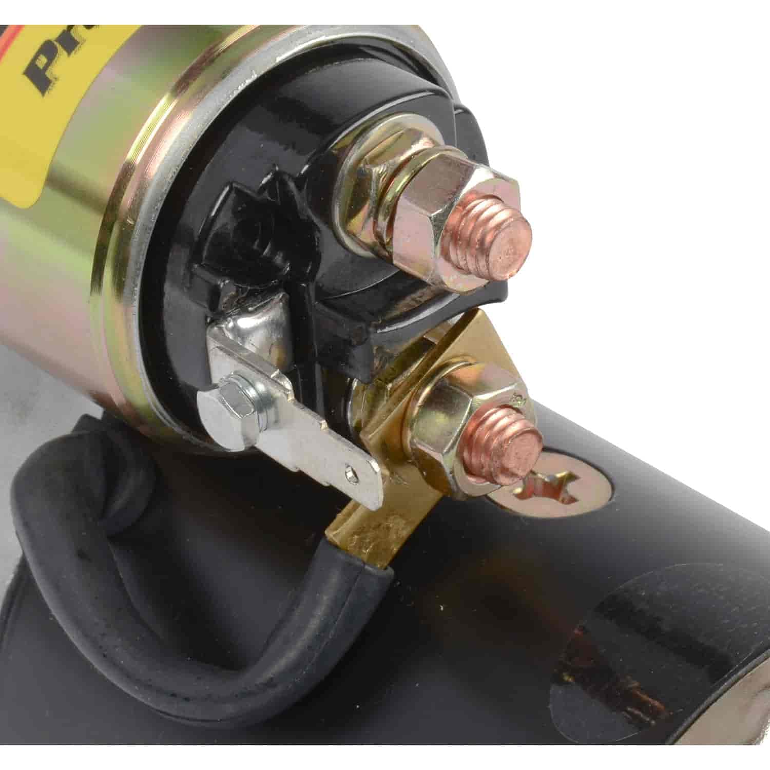 JEGS Heavy-Duty Mini Starter - Hitachi-Style - for Small Block and Big Block Chevy Engines - Made in USA