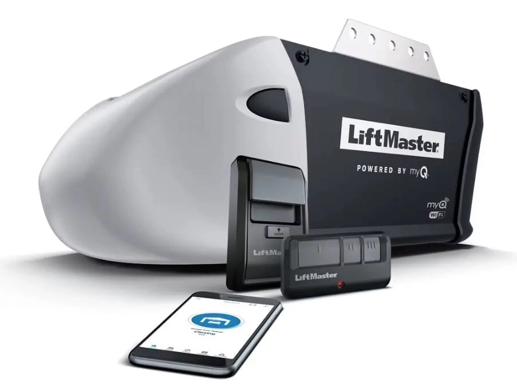 Liftmaster 81650 Wi-Fi AC 1/2 HP Chain Drive Contractor Garage Opener No Rail