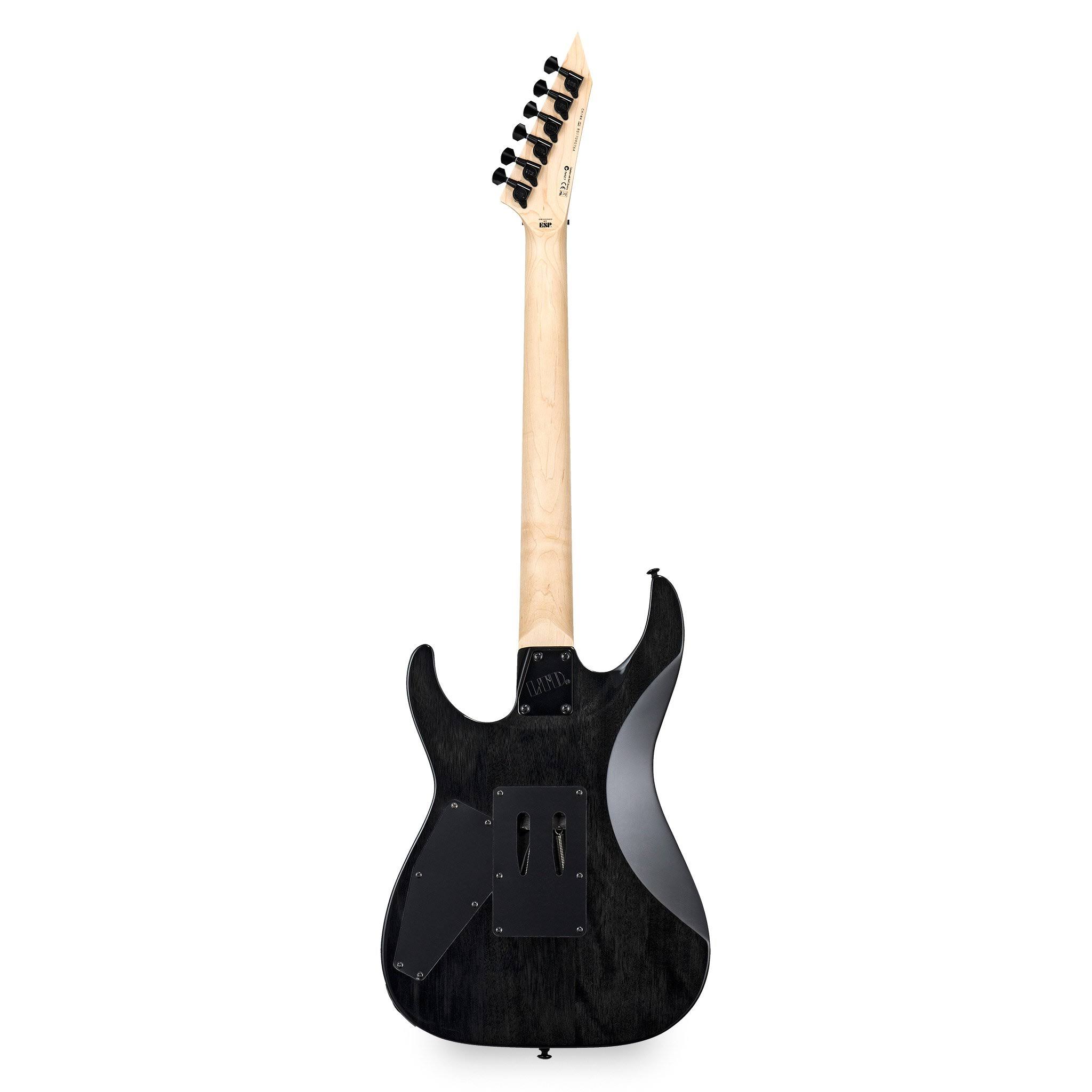 ESP LTD M-200FM See Thru Black Electric Guitar