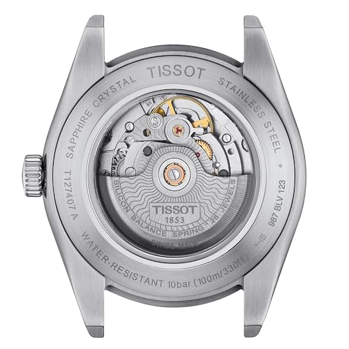 Tissot Mens Gentleman Stainless Steel Dress Watch