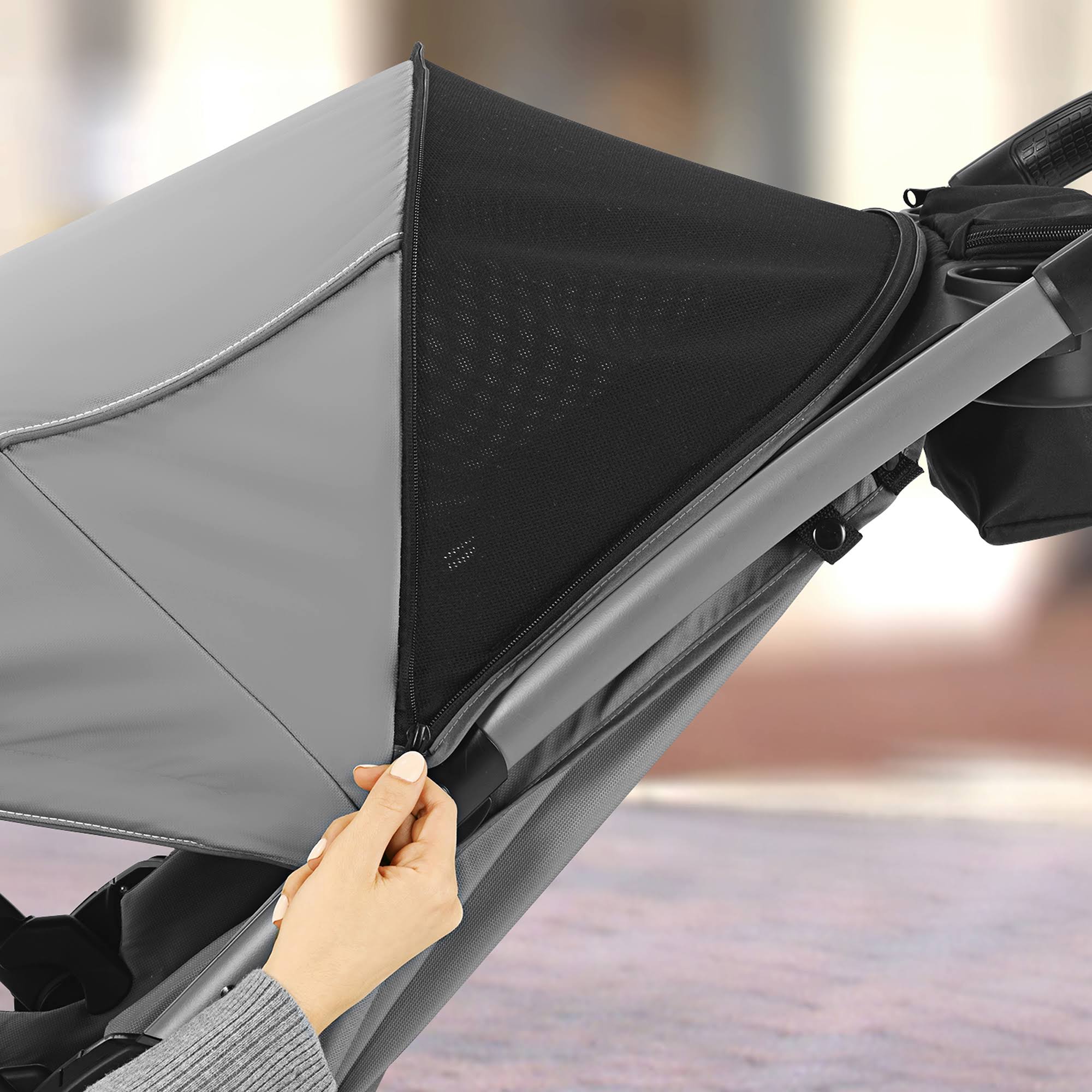 Chicco Mini Bravo Plus Travel System - Slate