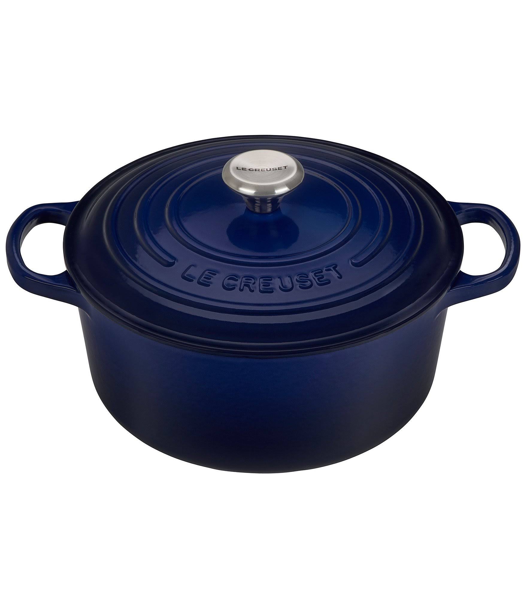 Le Creuset 3.5-Qt. Signature Round Dutch Oven - Indigo