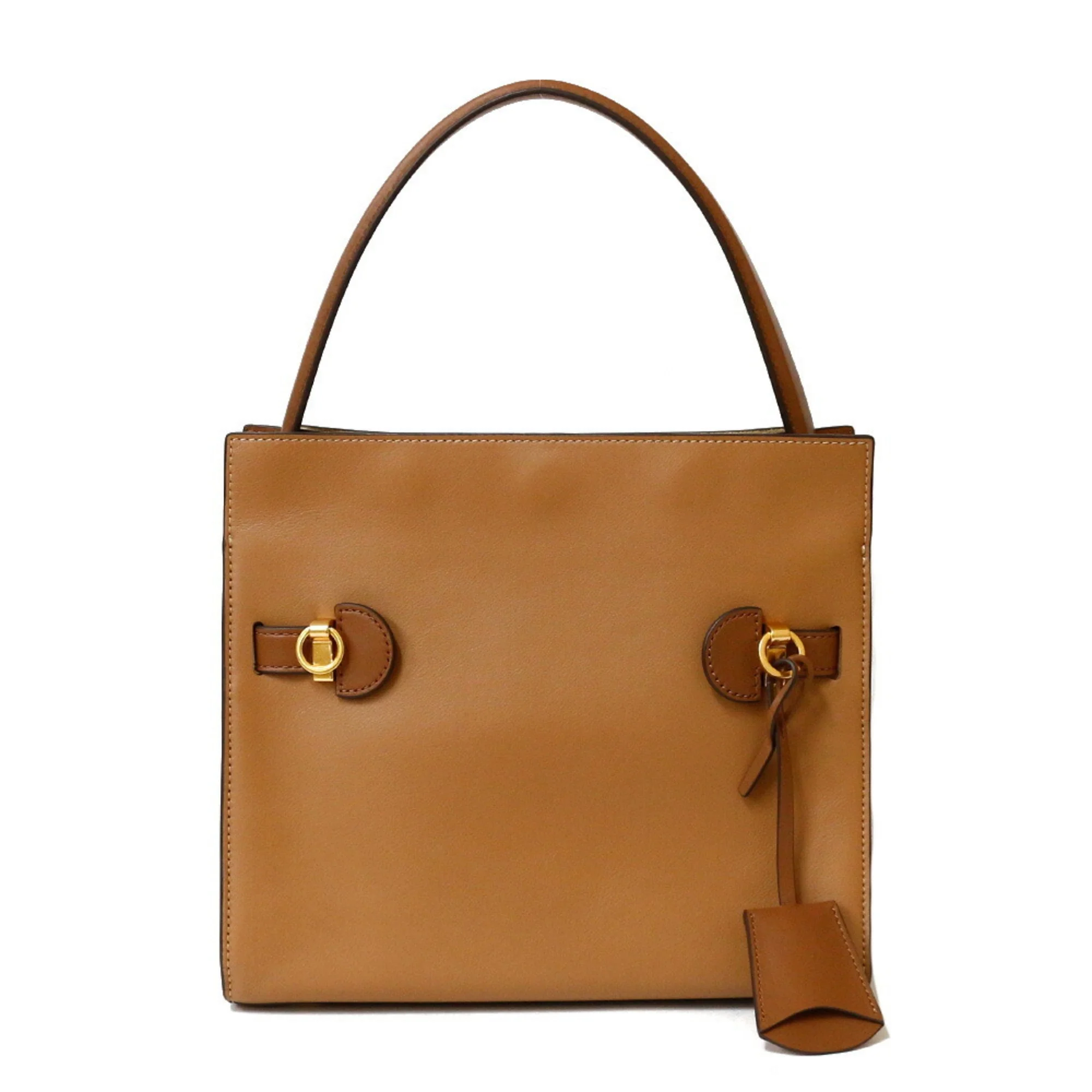 Pre-Owned Tory Burch Shoulder Bag Leather Brown Women's (Good)