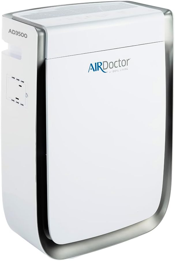 AIRDOCTOR AD5500 New Model! 4-in-1 Air Purifier for Extra Large Spaces & AIRDOCTOR AD3500 New Model! Air Purifier for Home and Large Rooms