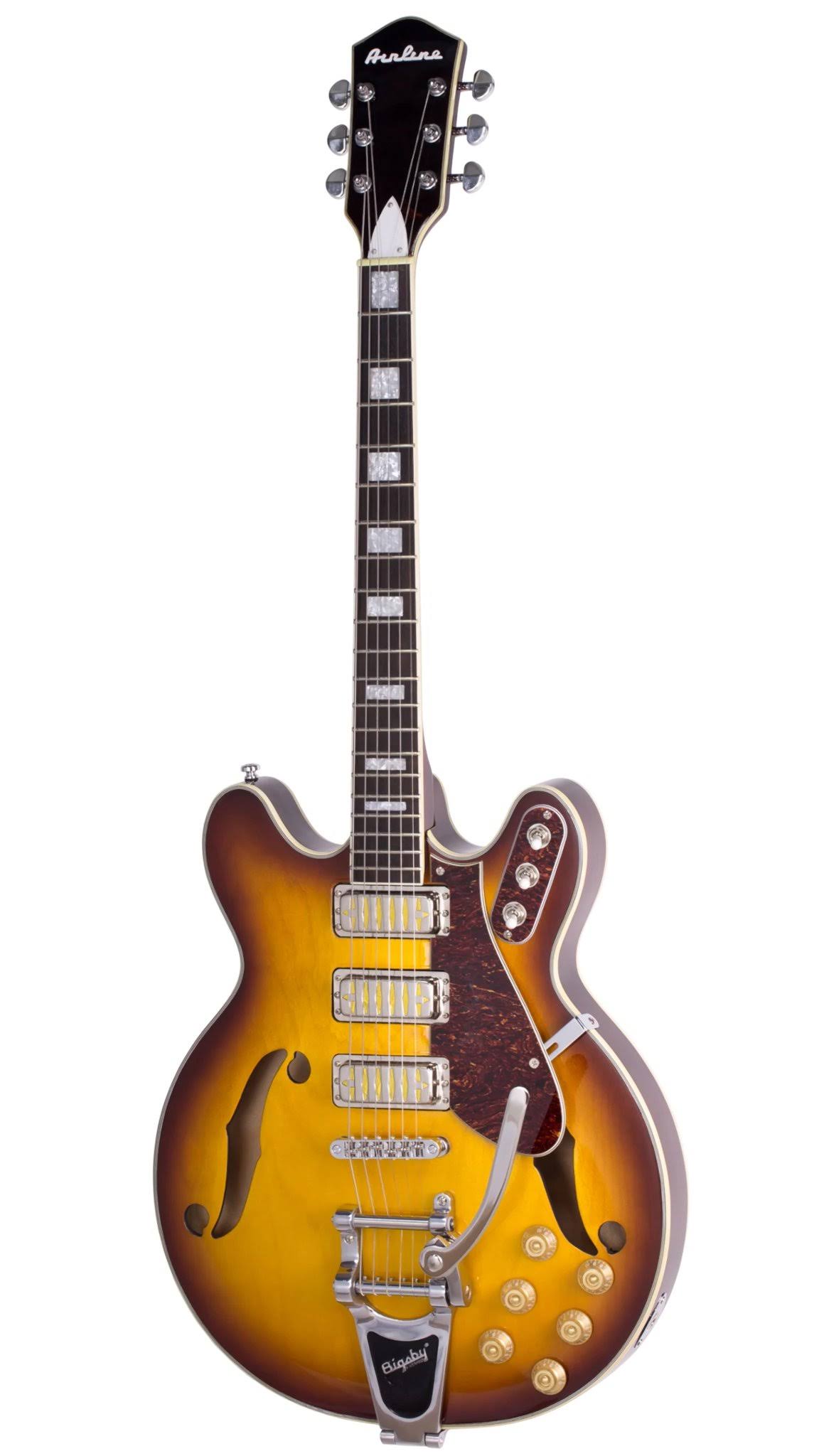 Eastwood Airline H78 Electric Guitar Vintage Redburst