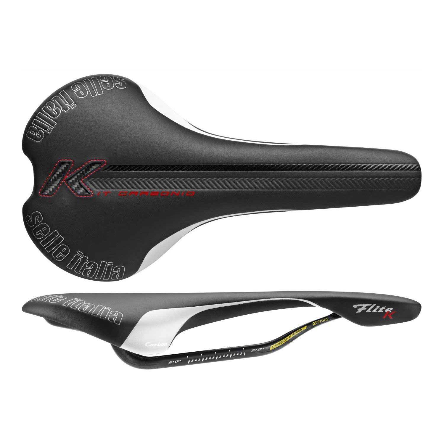 Selle italia Flite Kit Carbonio Saddle Black, L1
