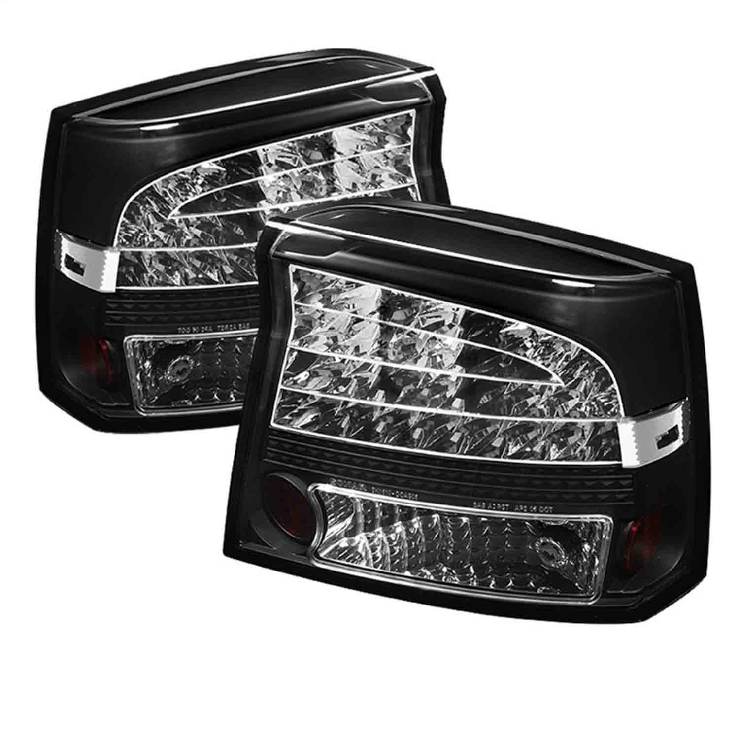 Spyder Dodge Charger 09-10 LED Tail Lights - Black 5031662