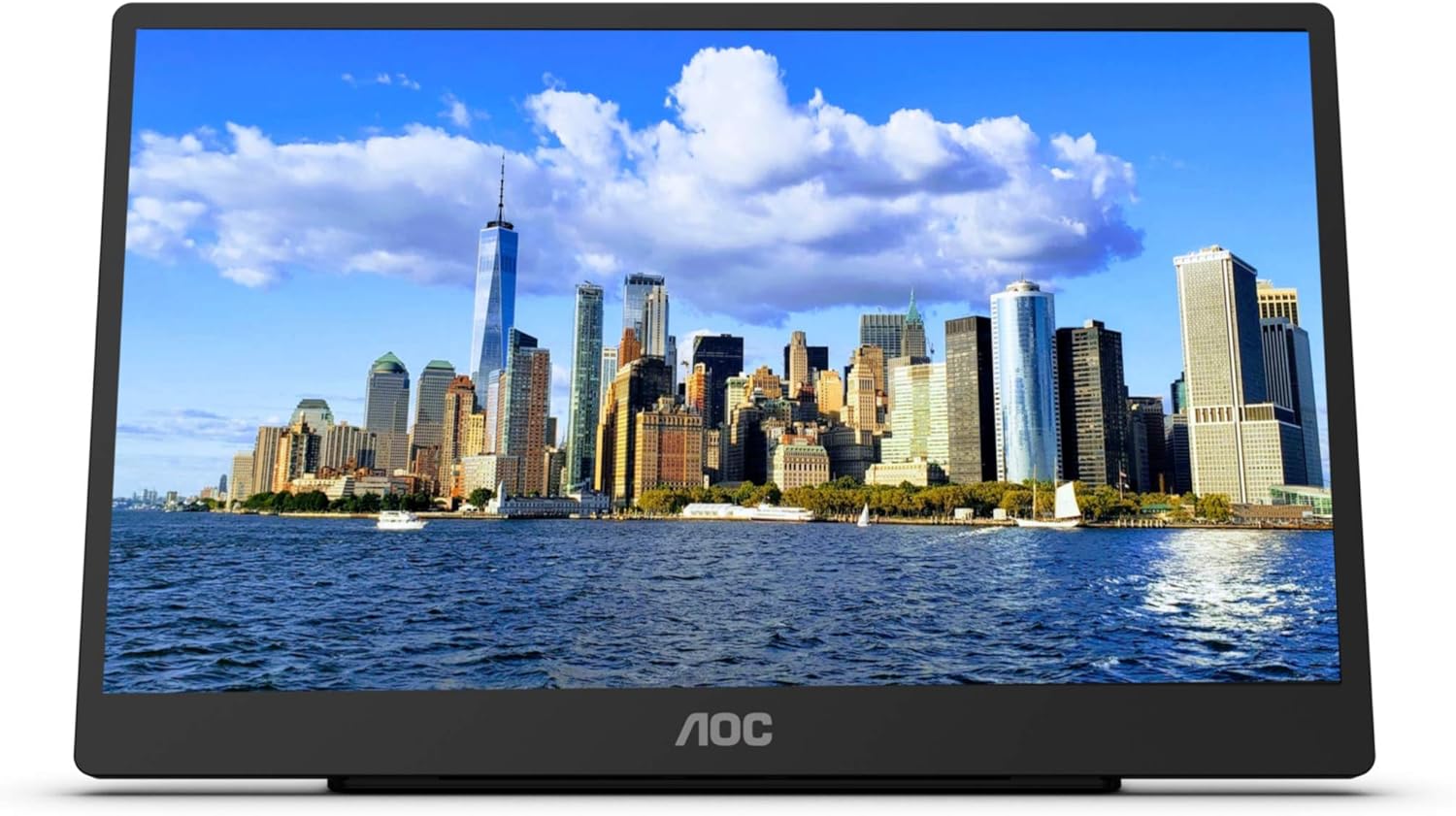 AOC I1659FWUX 15.6" USB-powered portable monitor, Full HD 1920x1080 IPS, Built-in Stand, VESA