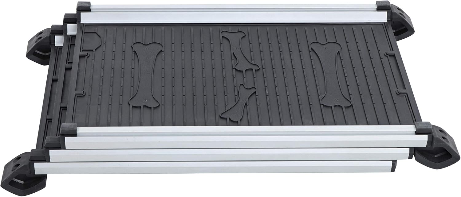 MiMu Dog Ramp - 1 Collapsible Dog Ramp for Car - Gripped Traction Pet Ramp - Outdoor Dog Ramp for Small or Large Pups
