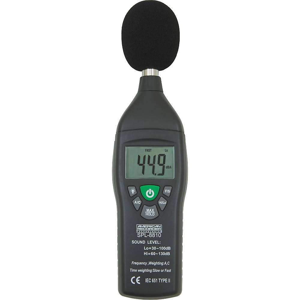 American Recorder Technologies Sound Level Meter