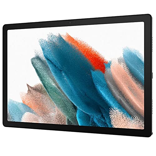 SAMSUNG Galaxy Tab A8 10.5"(32GB, 3GB) Full HD, Fingerprint Secure, All-Day Battery, Android 11 Wi-Fi Tablet, US Model SM-X200 (w/ 64GB SD, Gray)