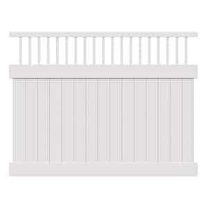 Barrette Outdoor Living Anderson 6 ft. x 8 ft Vinyl Lattice Top Fence Panel - Shop Hardware Tools Online Store