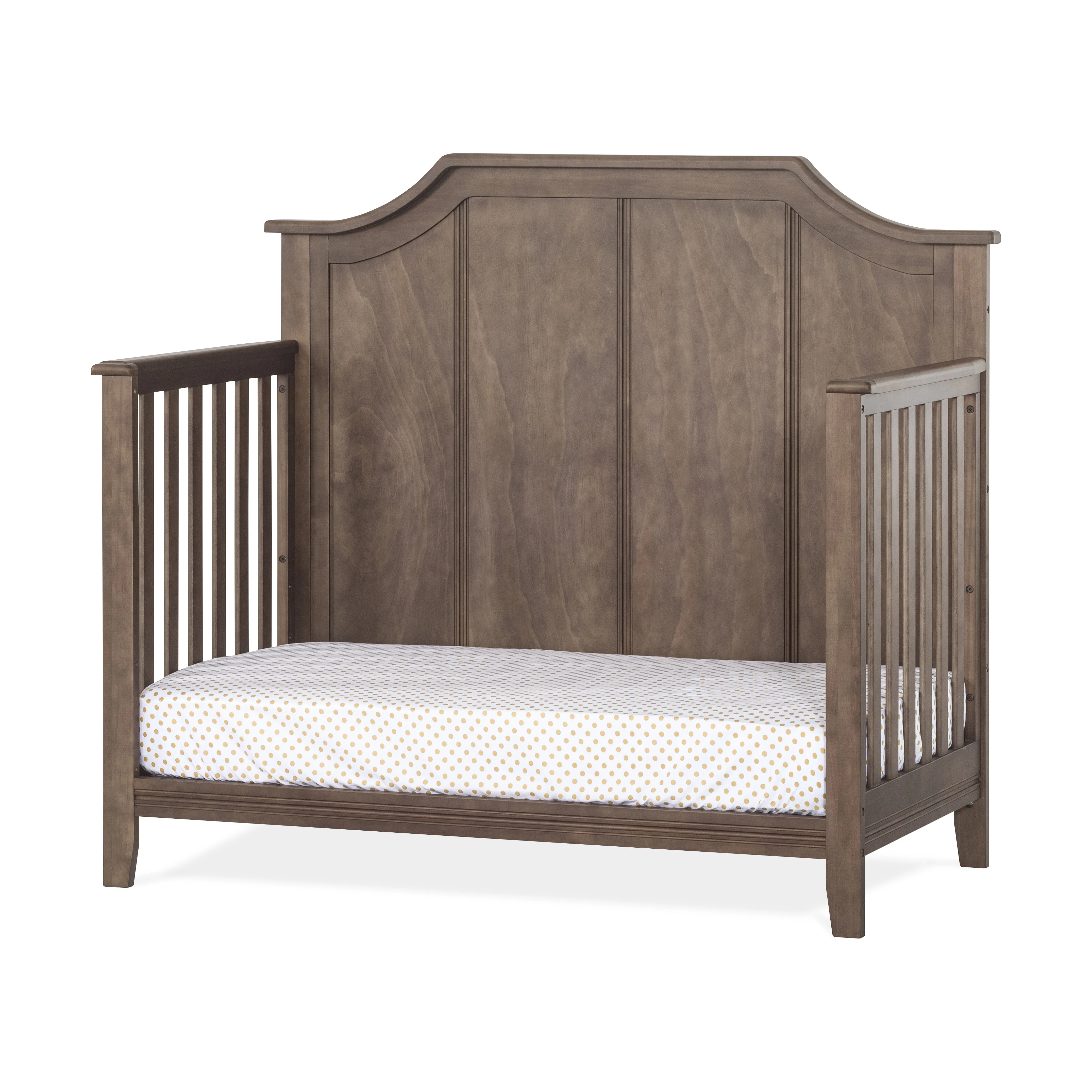 Rylan 4-in-1 Convertible Baby Crib in Cocoa Bean by Child Craft