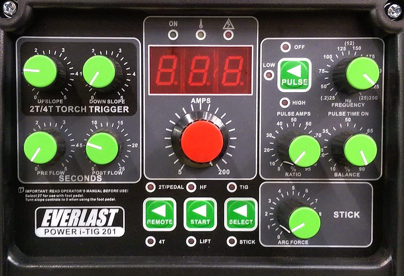 2019 Everlast Power ITig 201 DC STICK TIG welder 110v/220v dual voltage