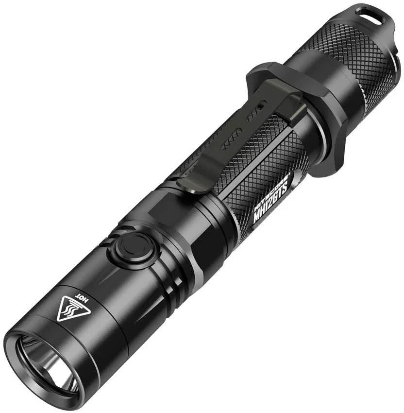 Nitecore MH12GTS 1800 Lumen USB Rechargeable Tactical Flashlight