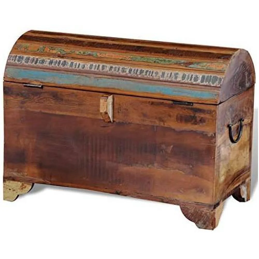 storage cabinet, wooden tool chest with locking system, storage trunk, storage box for bedroom living room hallway, farmhouse, reclaimed wood